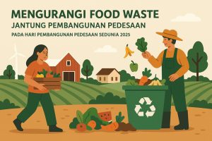 Mengurangi Food Waste: Jantung Pembangunan Pedesaan pada Hari Pembangunan Pedesaan Sedunia 2025.
