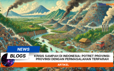 Krisis Sampah di Indonesia: Potret Provinsi-Provinsi dengan Permasalahan Terparah.