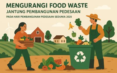 Mengurangi Food Waste: Jantung Pembangunan Pedesaan pada Hari Pembangunan Pedesaan Sedunia 2025.